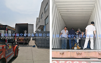 烈日炎炎下，中瑞制氮機制氧機發貨依然在緊鑼密鼓地有序進行